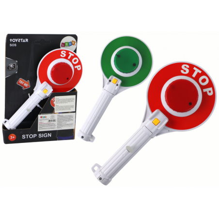 Police Lollipop gyerekeknek, kétoldalas féklámpa