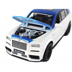 Autó R/C 1:20 fehér és kék távirányítós