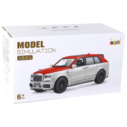 Autó R/C 1:20 fehér és kék távirányítós