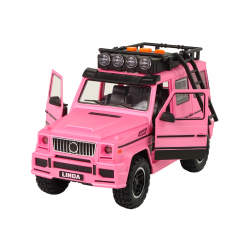 Auto Off-Road Pink V12 turbina