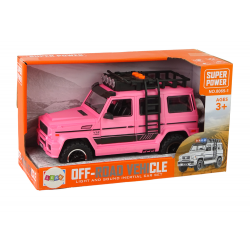 Auto Off-Road Pink V12 turbina