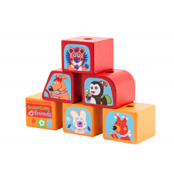 Fa minibusz Happy Animals Sorter LM-10 13197