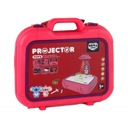 Tábla Projektor Piros Bőrönd Képekben