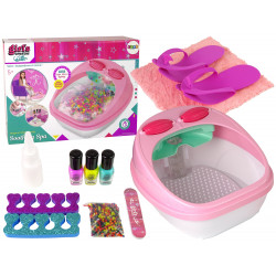Spa pedikűr készlet rózsaszín