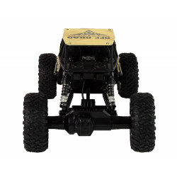 Auto RC High Wheels 1:18 műanyag fekete arany