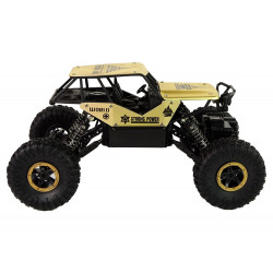 Auto RC High Wheels 1:18 műanyag fekete arany