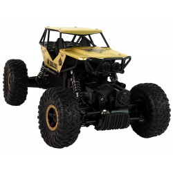 Auto RC High Wheels 1:18 műanyag fekete arany