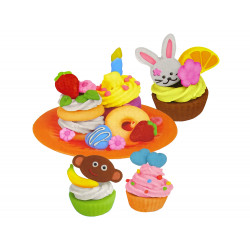Tésztakészlet Tartozékok Cupcakes 6 színben