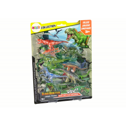 Dinoszaurusz figurák készlete 6 darab színes