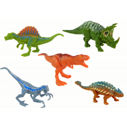 Dinoszaurusz figurák készlete 8 darab színes