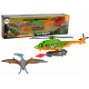 Zöld helikopter Dinosaur Transport Dino Park készlet