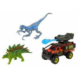 Dinoszauruszok figurák autó rakétakészlettel