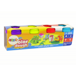 Animal Play tésztakészlet 4 színű pohárral
