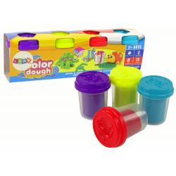 Animal Play tésztakészlet 4 színű pohárral