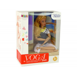 Baby Doll Yoga Mat hosszú szőke haj