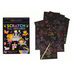 Scratch kifestőkönyv gyerekeknek Tündér