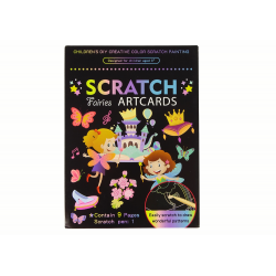 Scratch kifestőkönyv gyerekeknek Tündér