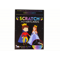 Scratch kifestőkönyv gyerekeknek Királyság
