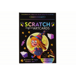 Színező Scratch Book gyerekeknek Magic