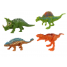 Jármű dinoszaurusz témájú előzetessel 4 dinoszaurusz darab
