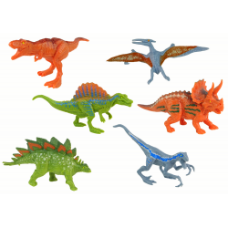 Helikopter Dinosaurs Járműkészlet 6 Színes Db