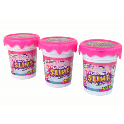 Glitter Slime Unicorns DIY Soft 3 színben