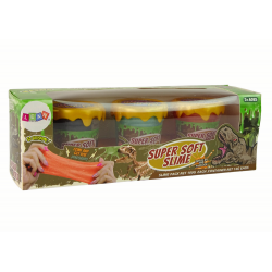 Glitter Slime Dinosaurs DIY Soft 3 színben