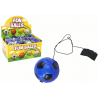 PU futball Jojo radírral pattogóhoz, 6 cm, kék