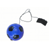 PU futball Jojo radírral pattogóhoz, 6 cm, kék