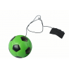 PU futball Jojo radírral pattogóhoz, 6 cm, zöld