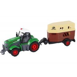 RC traktor távirányítós traktor mezőgazdasági gép pótkocsi távirányító 1:24