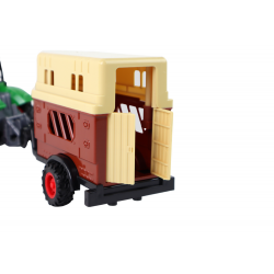 RC traktor távirányítós traktor mezőgazdasági gép pótkocsi távirányító 1:24