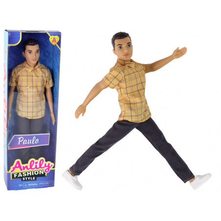 Gyermek baba fiú Paulo ing barna haj