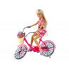 Anlily Cyclist Doll Pink kerékpárkészlet