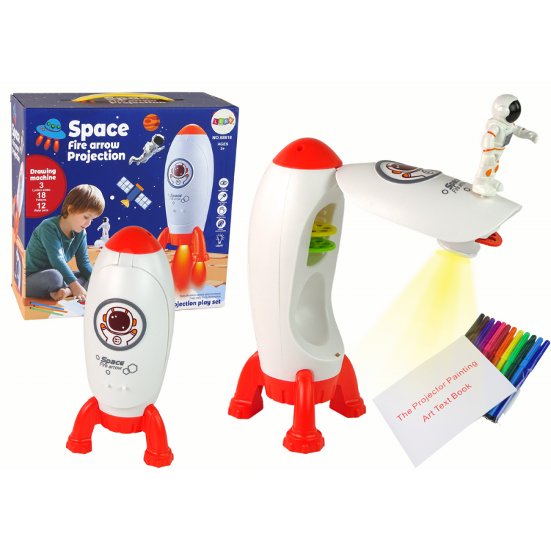 Projektor Projektor Diák Space Rocket