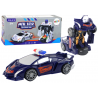 Robot Autó Rendőrség Navy Blue 2in1 Transformation