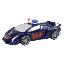 Robot Autó Rendőrség Navy Blue 2in1 Transformation