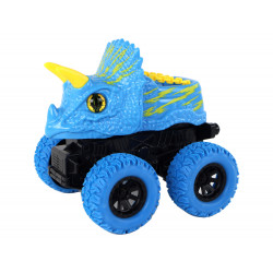 Triceratops súrlódó meghajtó jármű kék