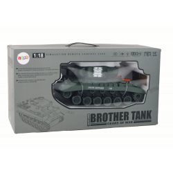 Leopard RC tank távirányítós ágyú 1:18 szürke