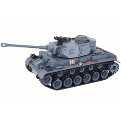 RC Tank 1:18 Cannon Smoke Shield Sounds Gray