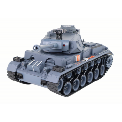 RC Tank 1:18 Cannon Smoke Shield Sounds Gray