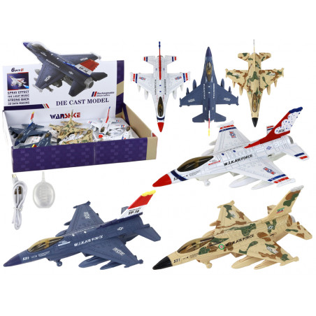 Katonai Repülőgép Fighter Sound Lights Moro