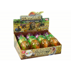 Nagy dinoszaurusz tojás 2 dinoszaurusz tojás figurák 9 cm
