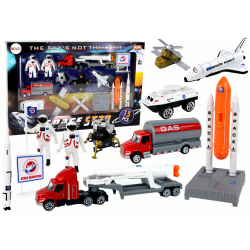 Figurakészlet Space Truck Rocket 15 El.