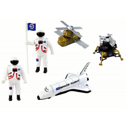 Figurakészlet Space Truck Rocket 15 El.