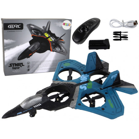 Airplane Fighter R/C sötétkék