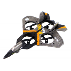 Repülőgép Fighter R/C ezüst