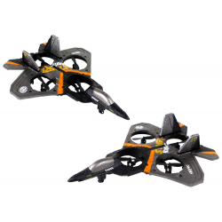Repülőgép Fighter R/C ezüst