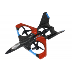 Quadcopter RC Fighter távirányítós repülőgép piros