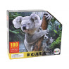 Puzzle 100 db koala téma a fa állatokon
